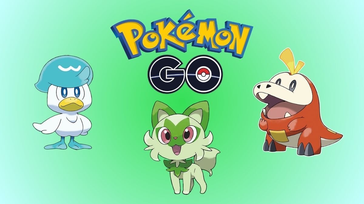 Voici quand les starters Scarlet et Violet arrivent dans Pokemon GO