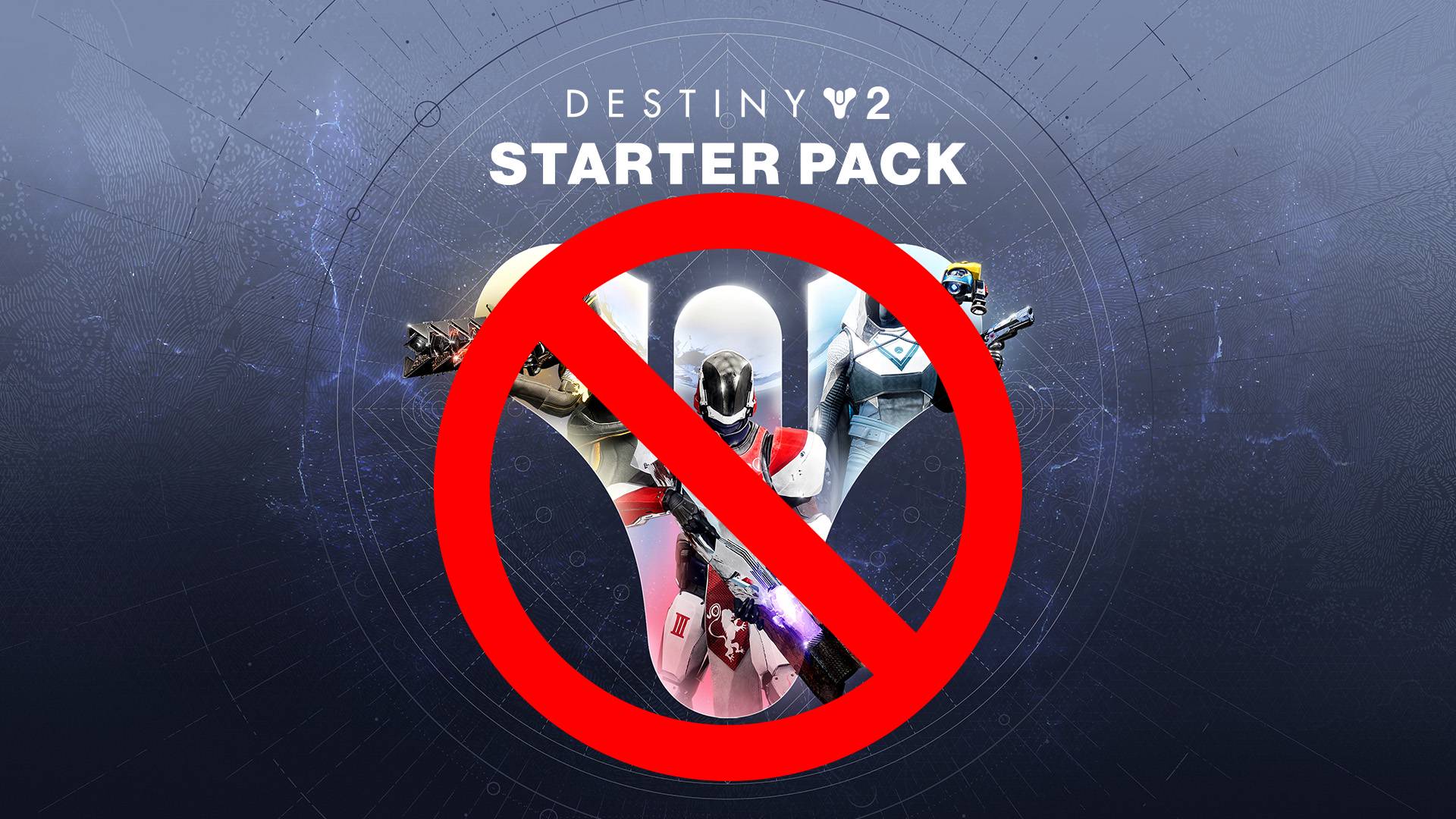 Le pack de démarrage Destiny 2 a été supprimé, voici ce qui s'est passé