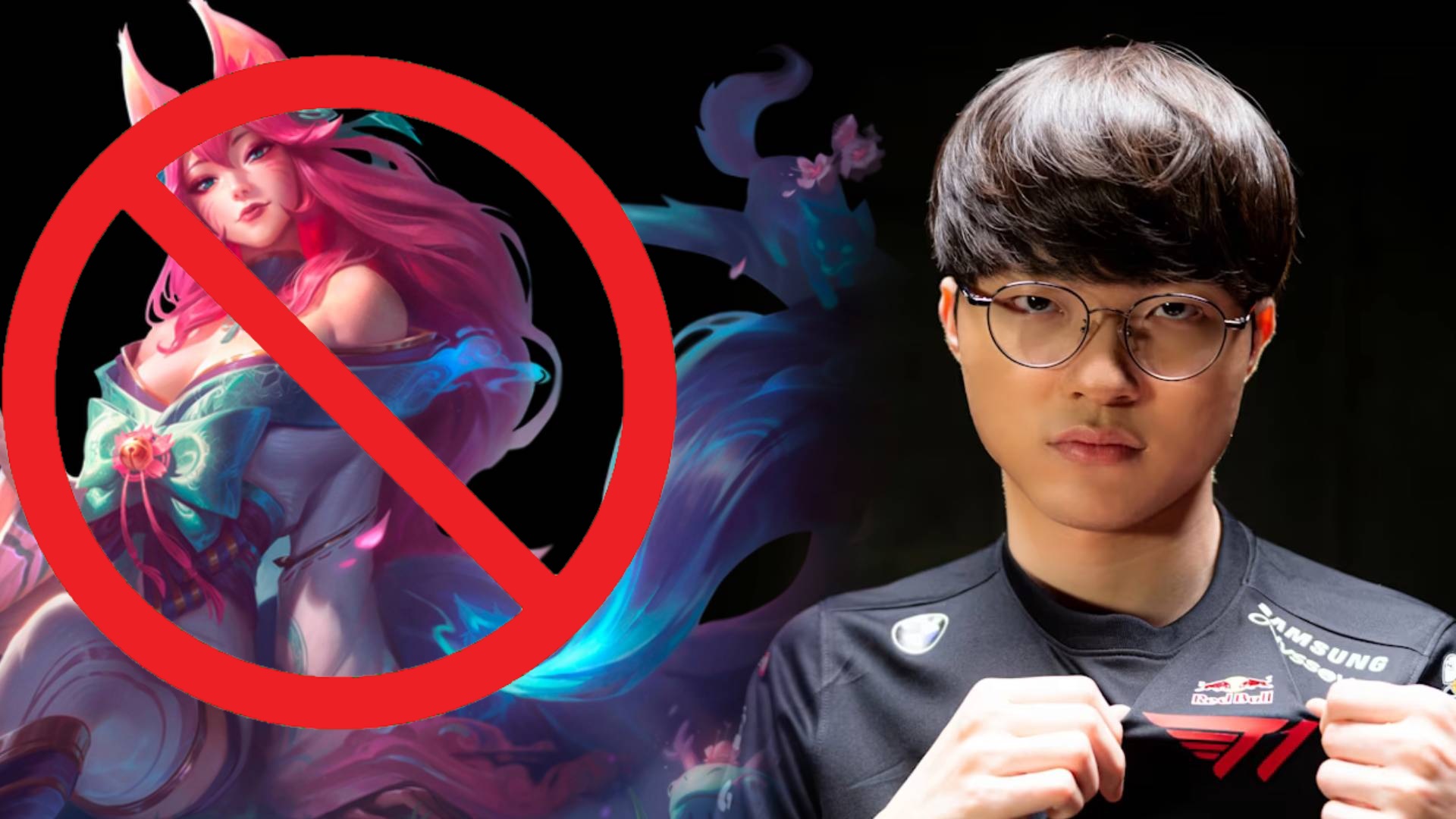 Faker annule le skin Ahri Worlds, voici ce qu'il fait à la place