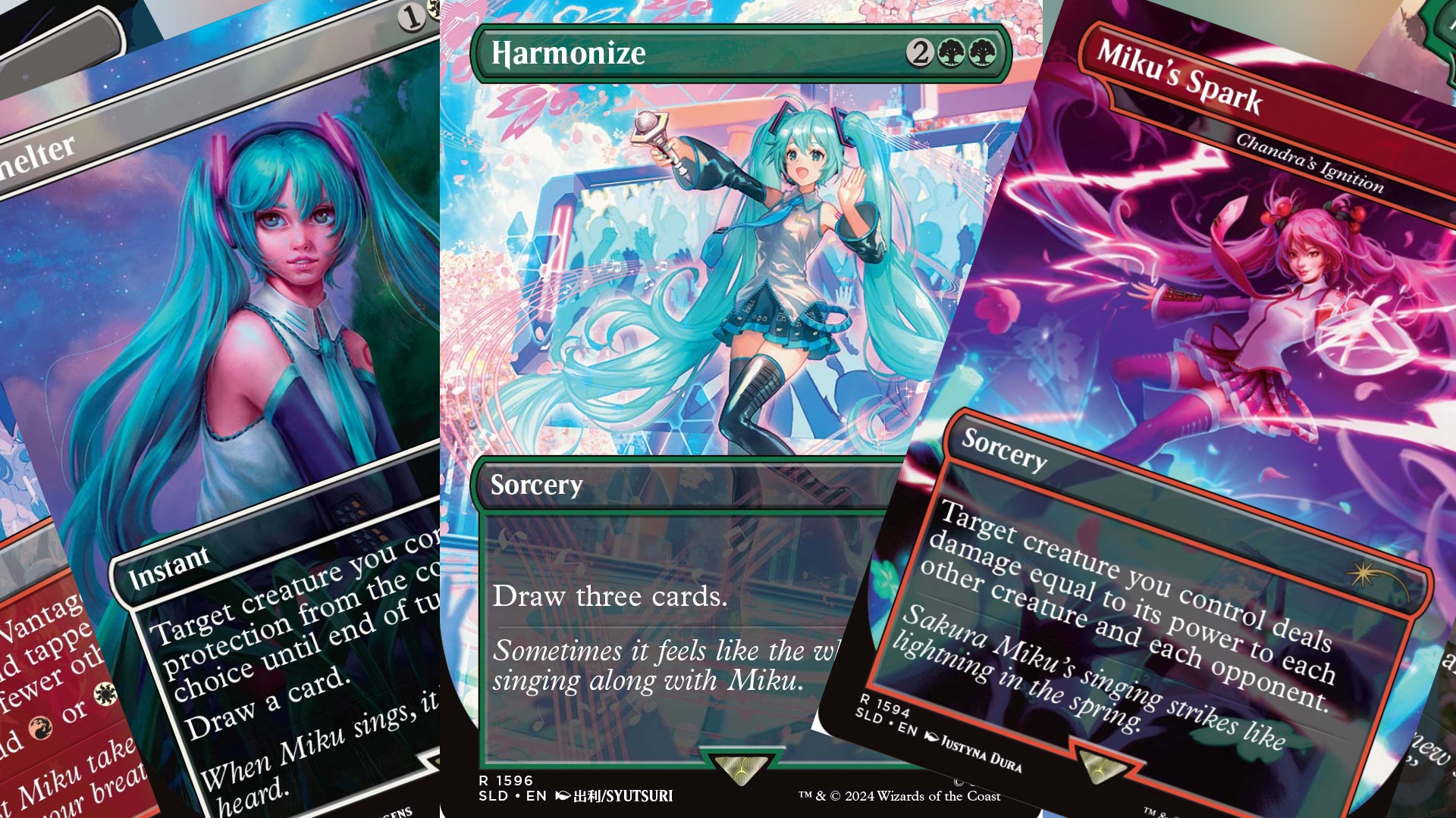 Les cartes Hatsune Miku arrivent sur MtG, voici la date de sortie