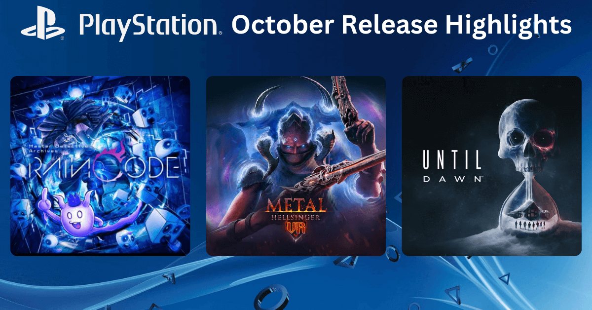 Sorties PlayStation d’octobre 