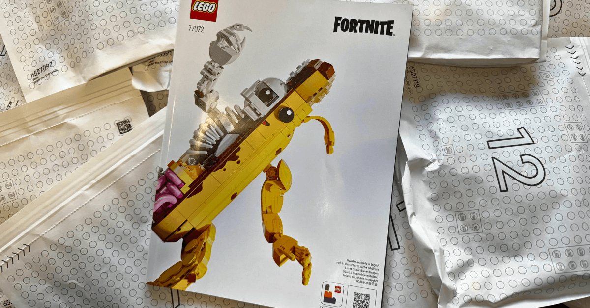 Examen de l'ensemble d'os Peely LEGO Fortnite