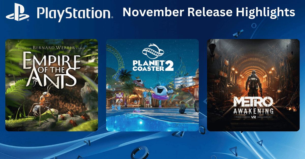 Novembre sur PlayStation 