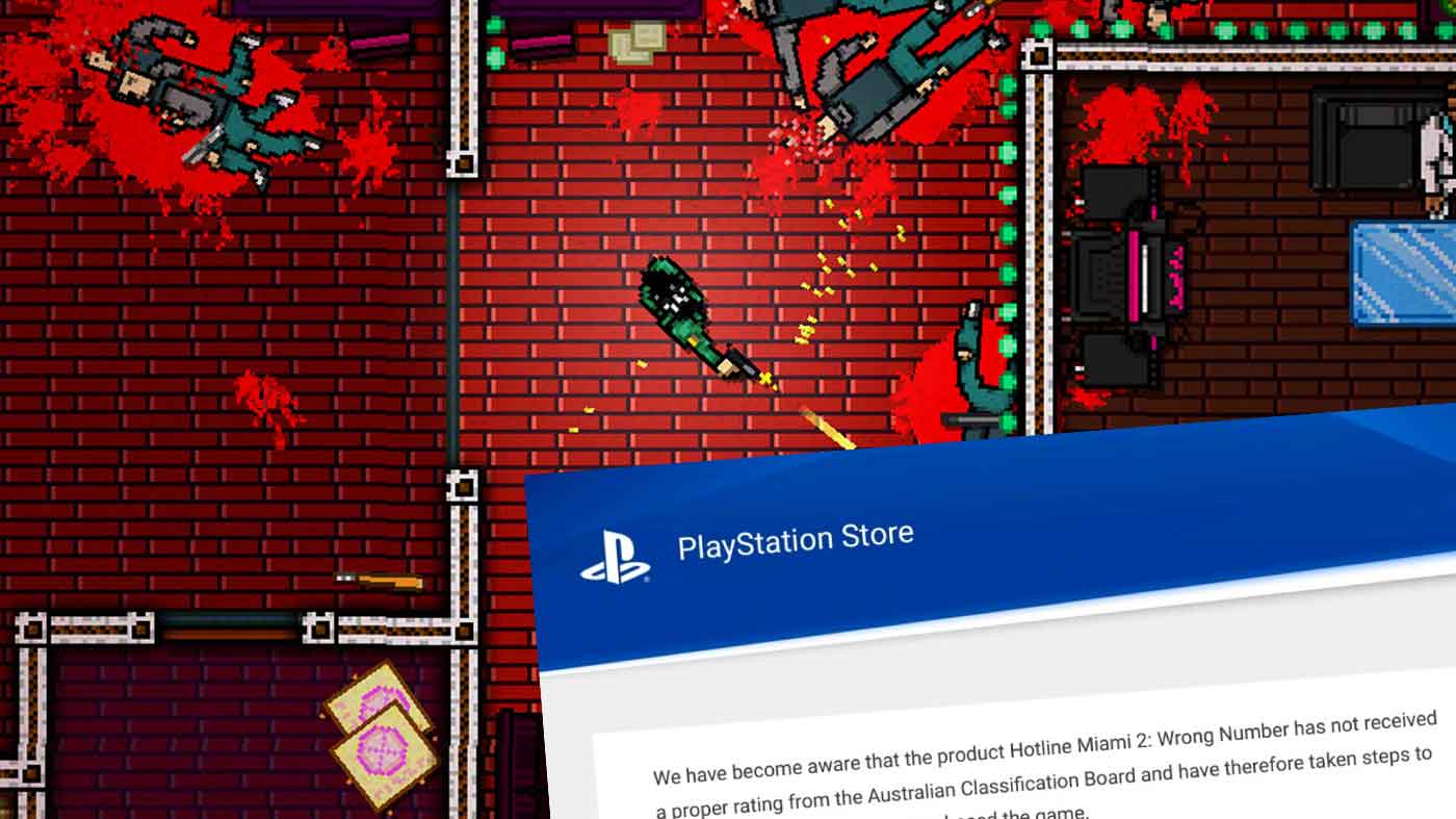 Hotline Miami 2 a été supprimé du PlayStation Store australien après avoir été disponible par erreur