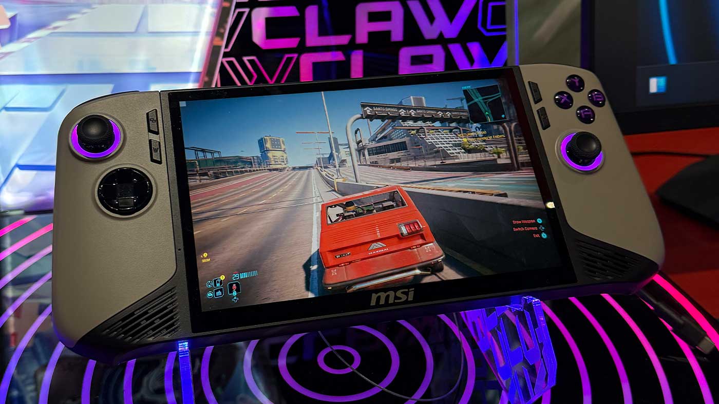 Aperçu pratique de MSI Claw 8 AI+