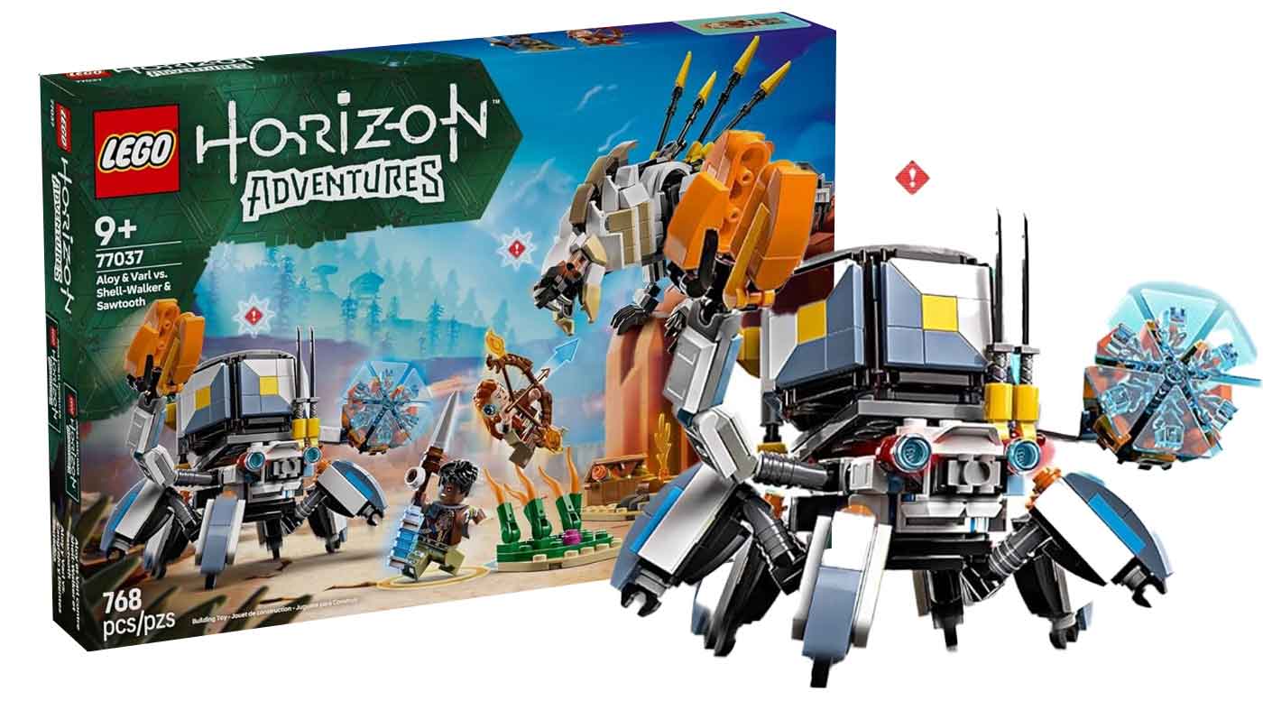 Notre premier aperçu du nouvel ensemble LEGO LEGO Horizon Adventures est arrivé