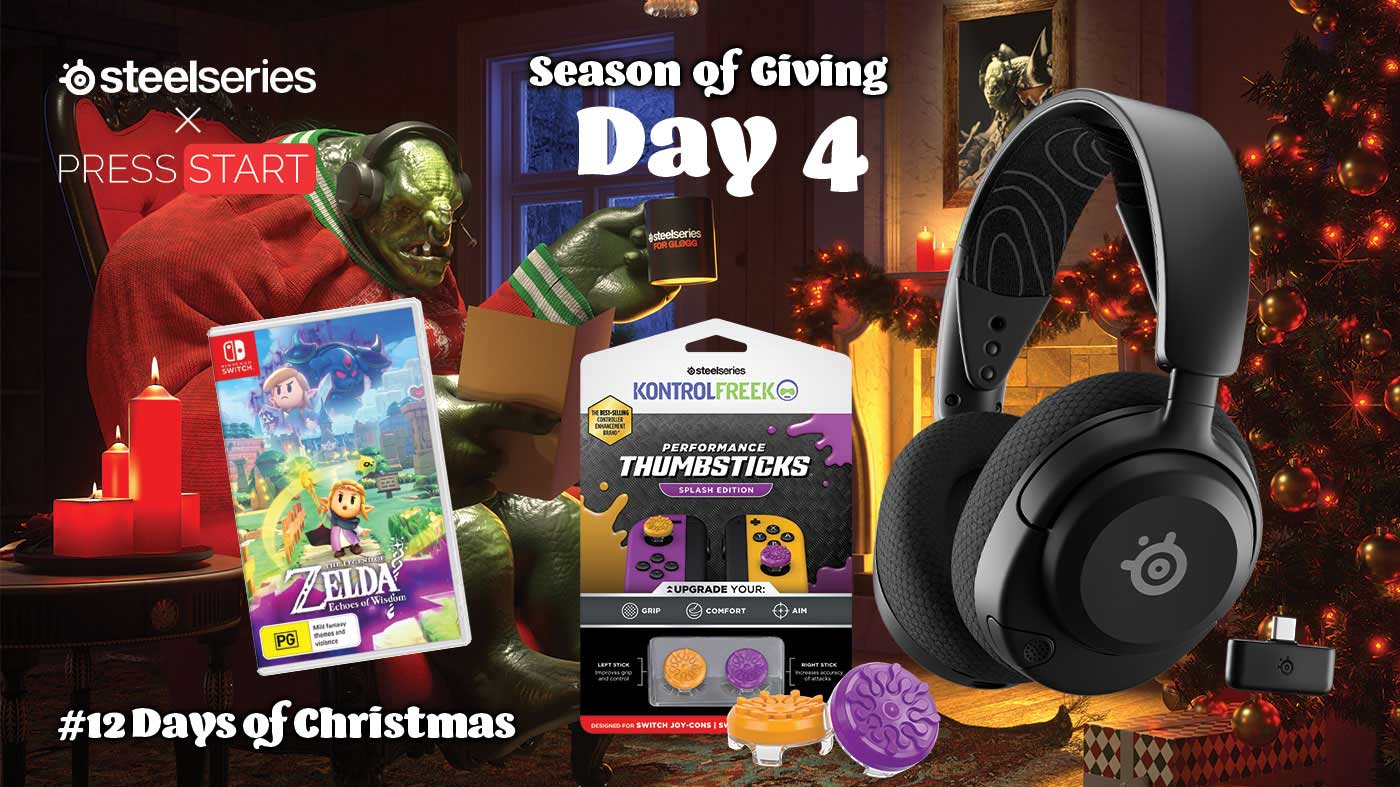 GAGNER : Zelda : Echoes Of Wisdom et un casque sans fil SteelSeries Arctos Nova 5