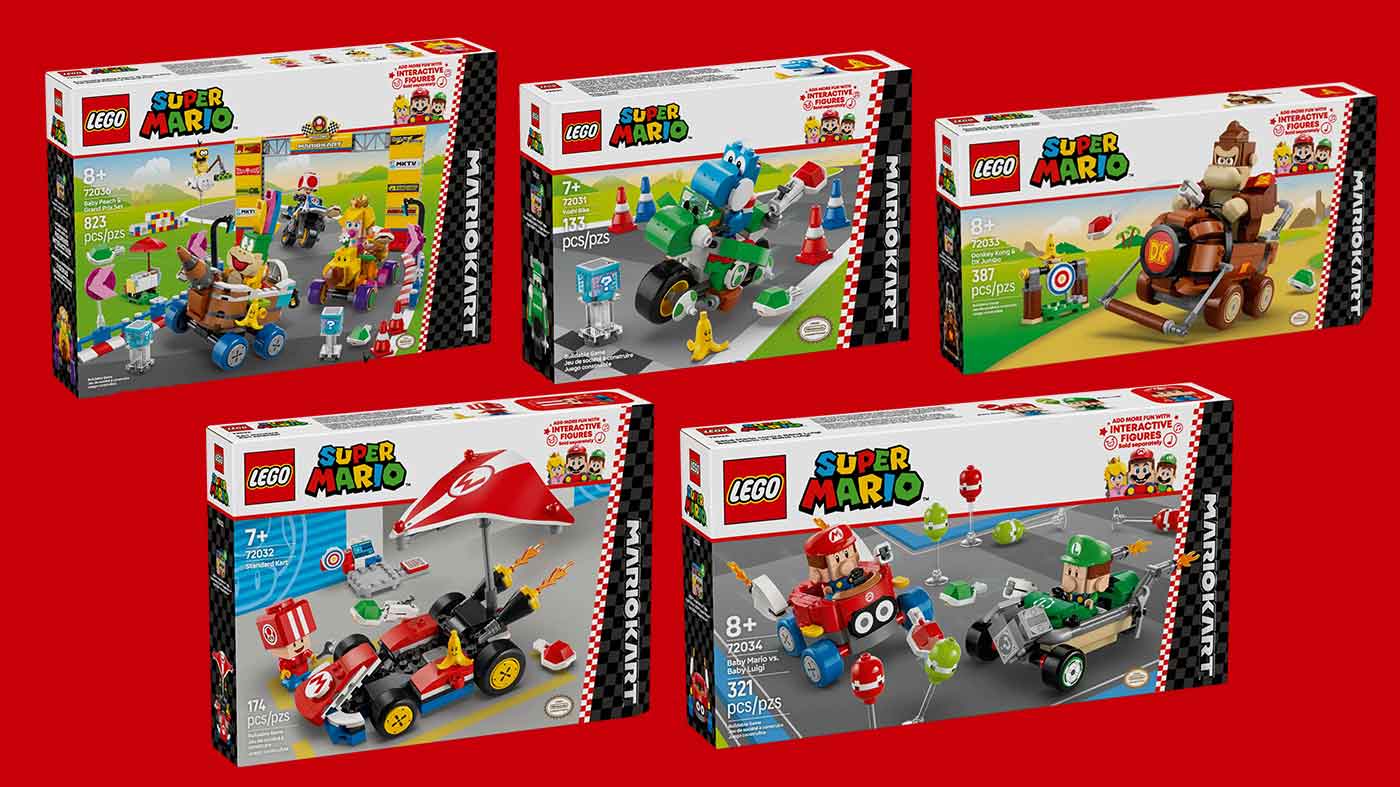 Les premiers ensembles LEGO Mario Kart ont été détaillés avec les prix avant leur sortie la semaine prochaine