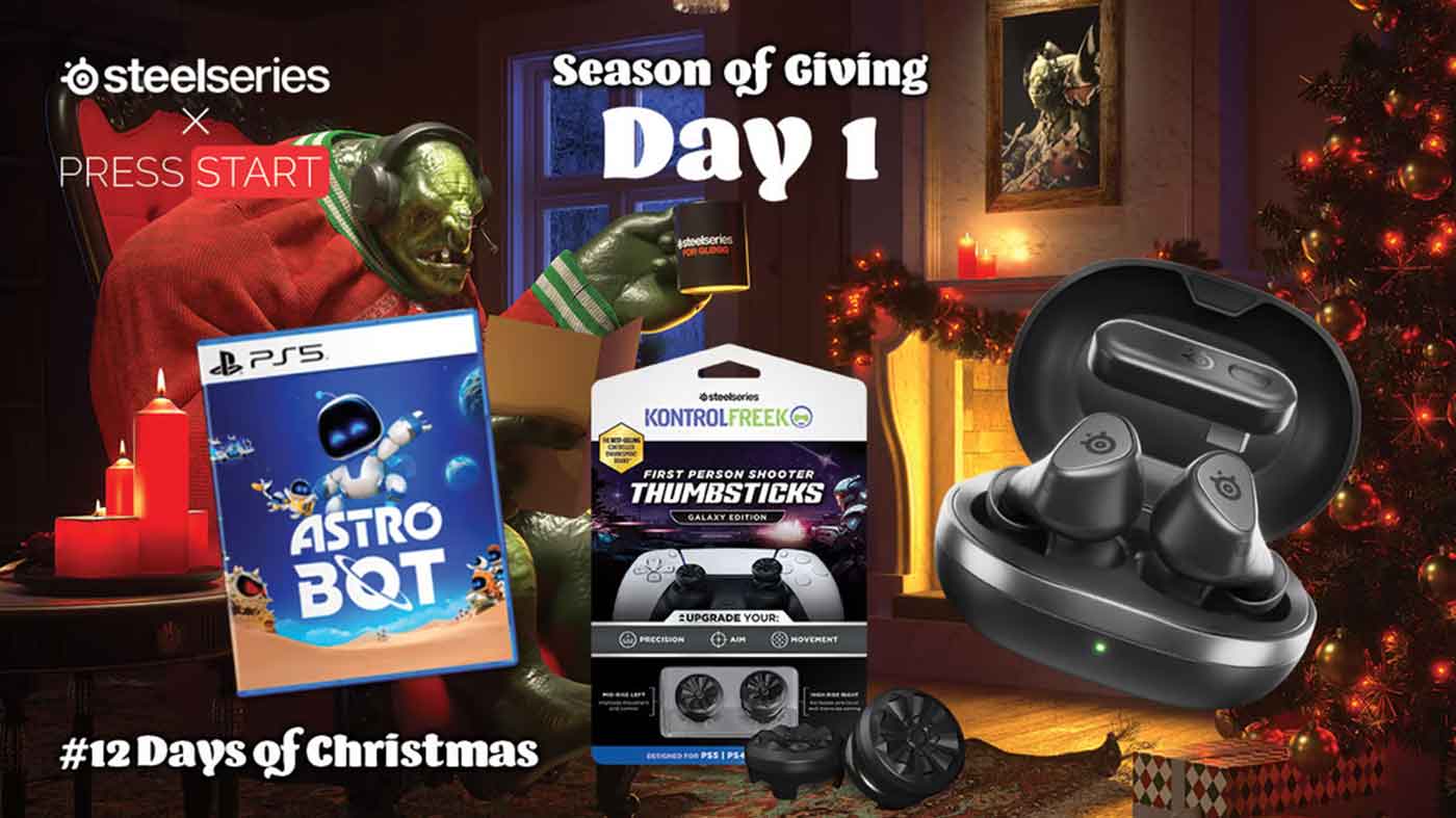 GAGNER : SteelSeries Arctis GameBuds, manettes KontrolFreek Galaxy et Astro Bot