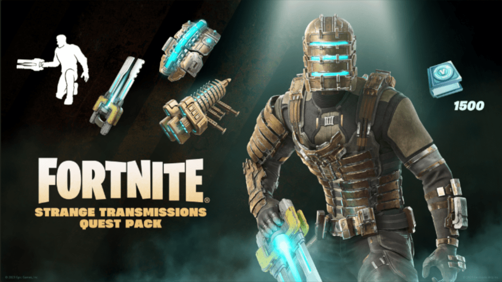 Dead Space Bundle amène Isaac Clarke à Fortnite