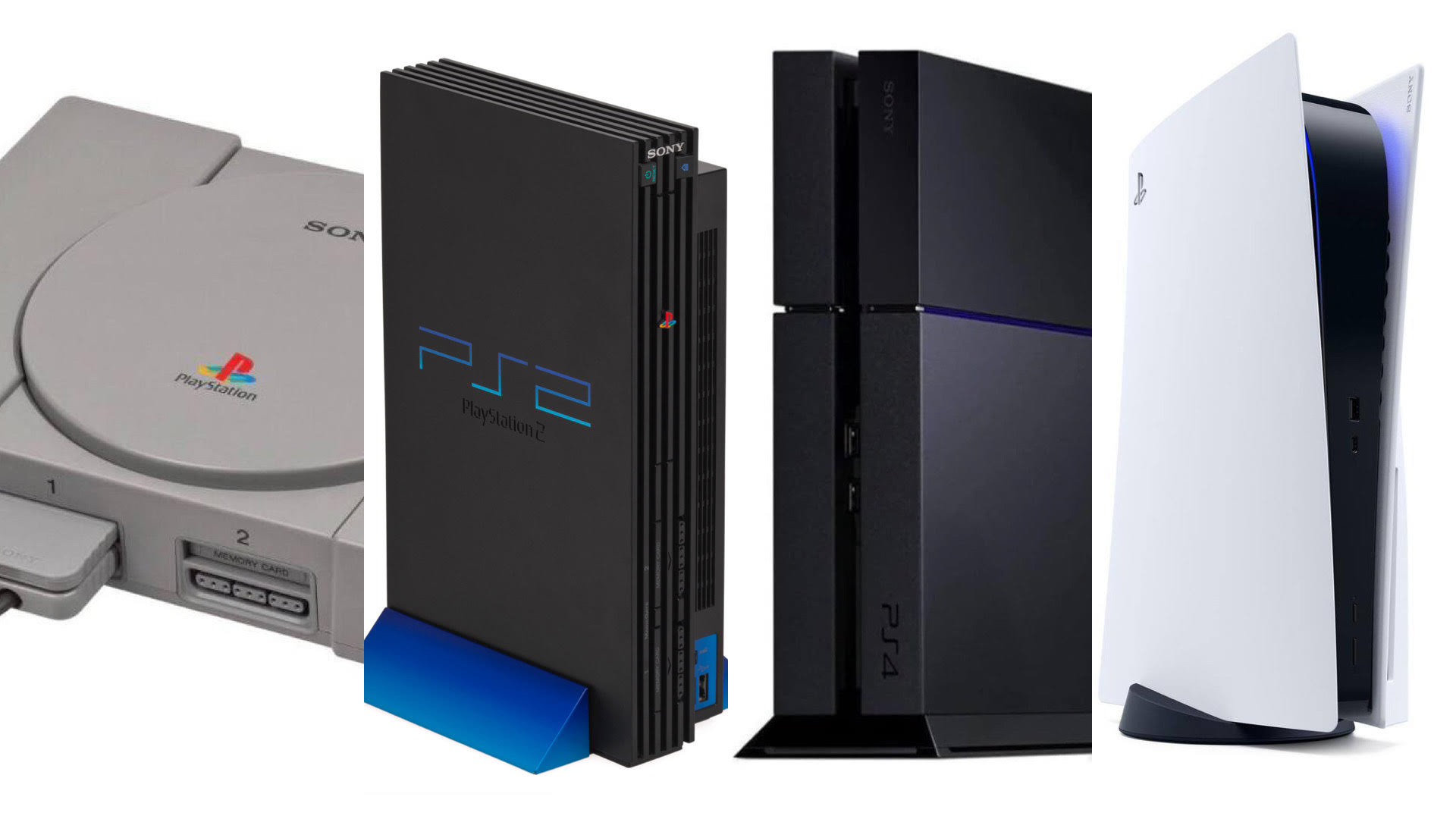 Toutes les générations de consoles PlayStation par ordre de sortie