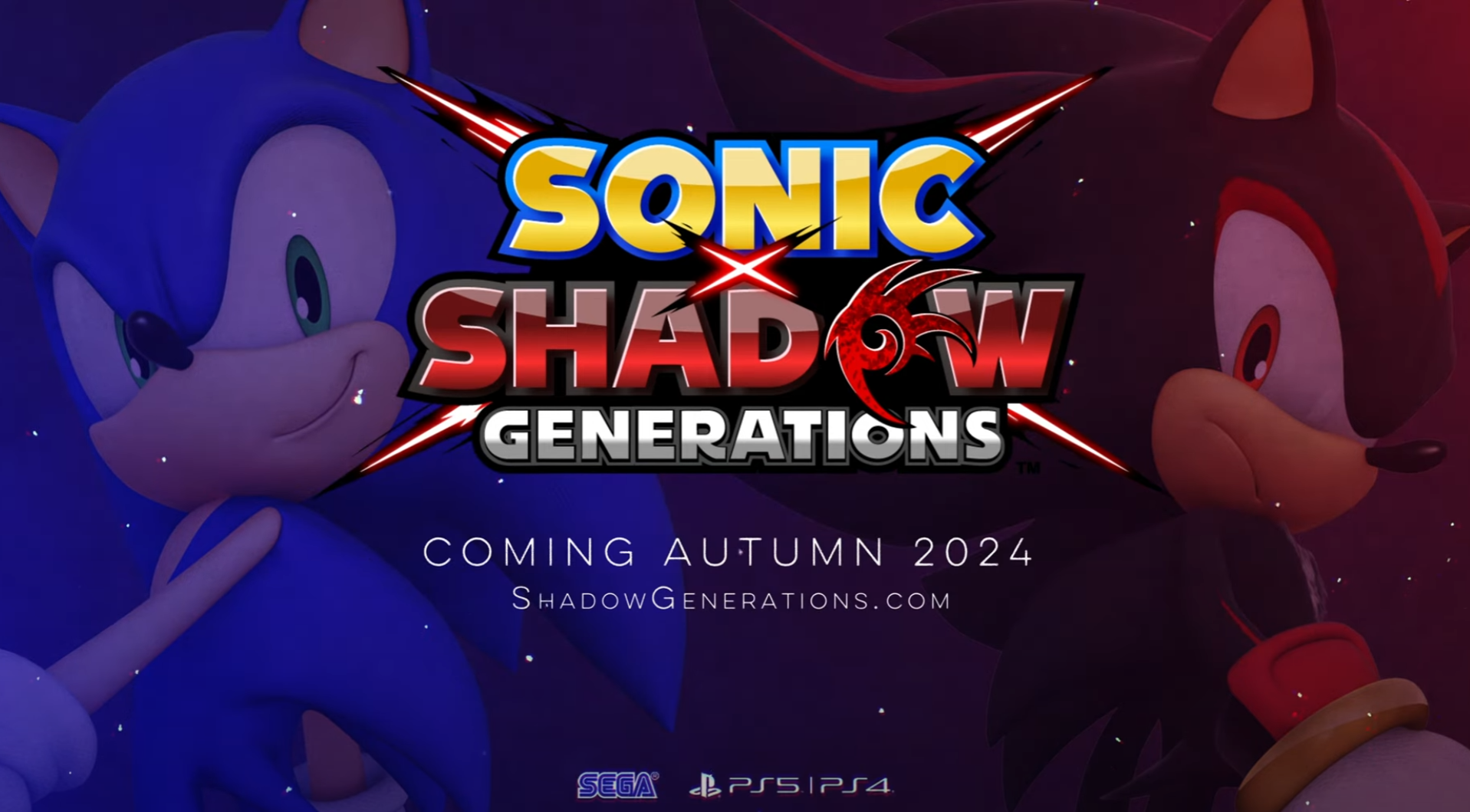 Sonic X Shadow Generations révélé au PlayStation State of Play