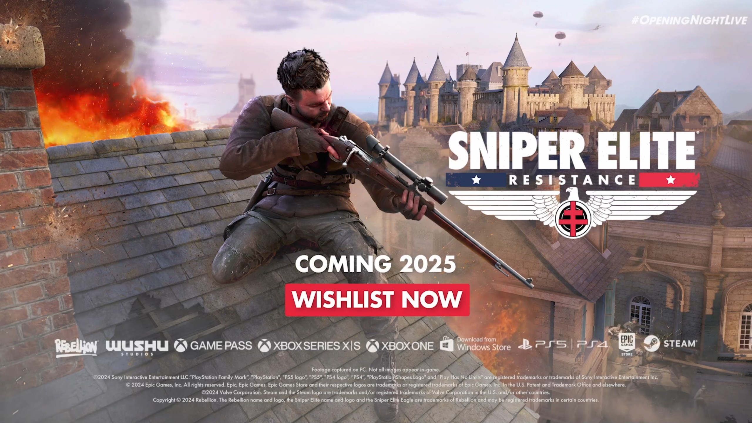 La résistance Sniper Elite révélée lors de la soirée d'ouverture de la Gamescom en direct