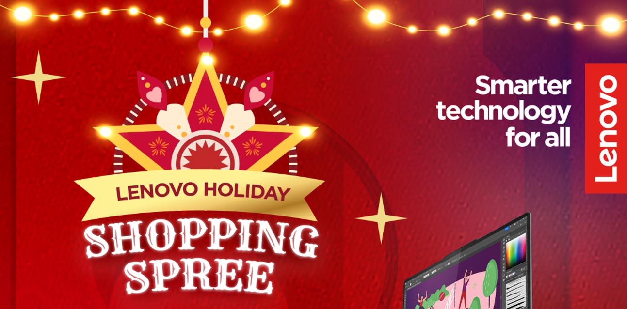 Lenovo lance une promotion de magasinage des Fêtes avec des cadeaux passionnants