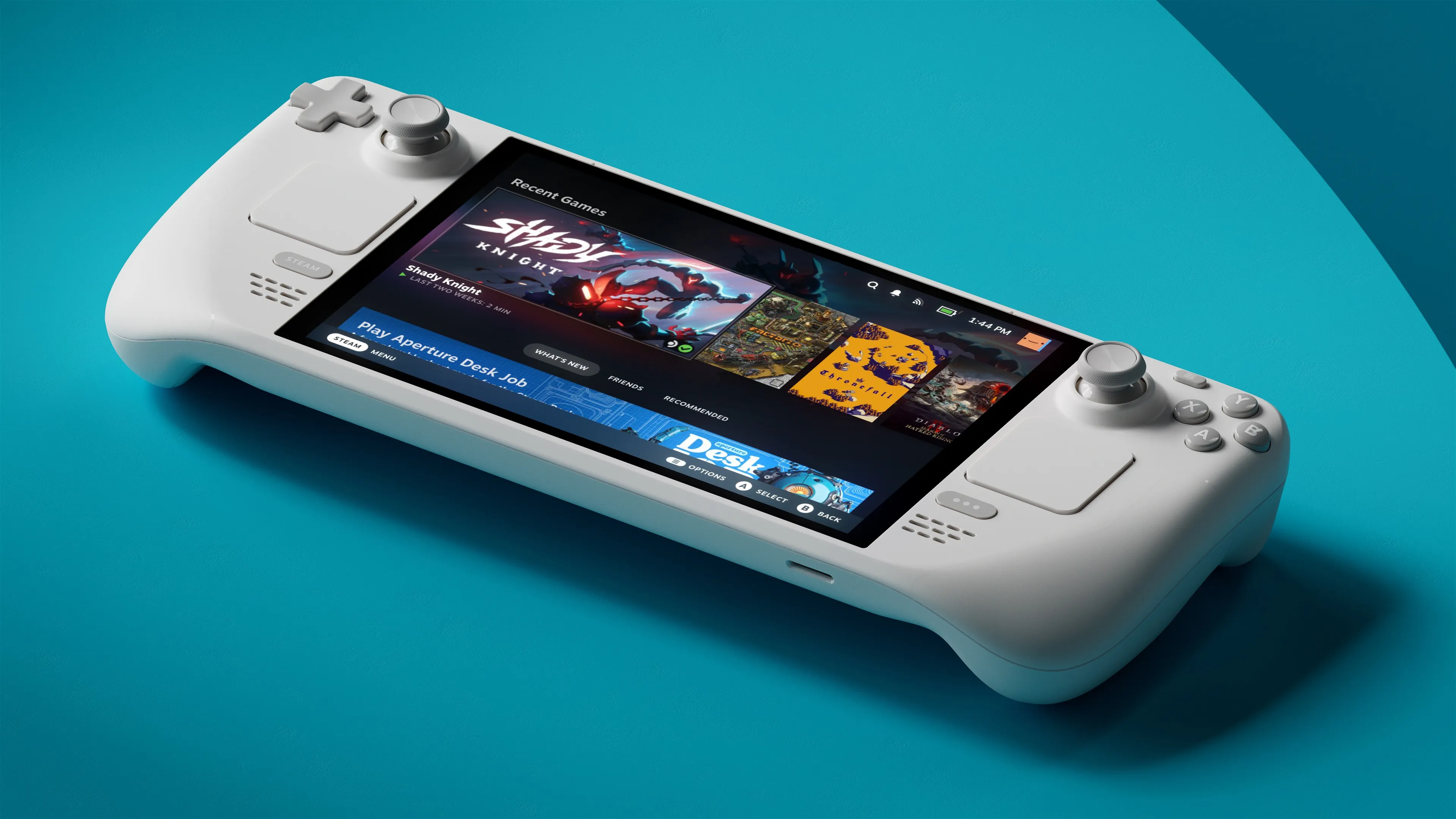 Valve dévoile un superbe Steam Deck OLED : White Edition