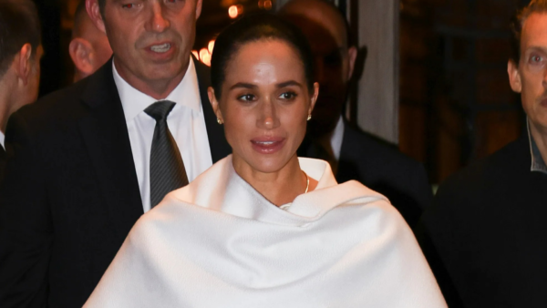 Loved Meghan Markle’s Cape Ensemble at Paris Fashion Week? Here’s 3 to Shop from River Island